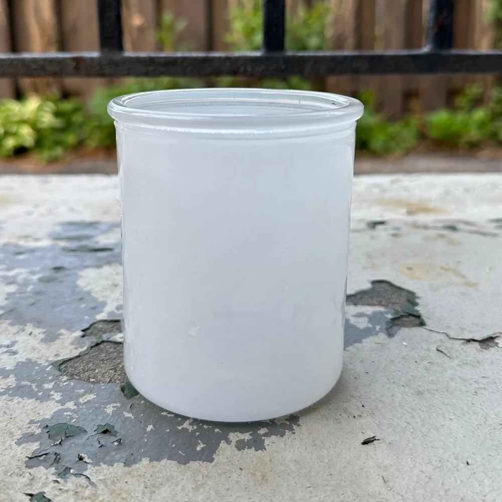 Frosted Glass Multi Functional Canister